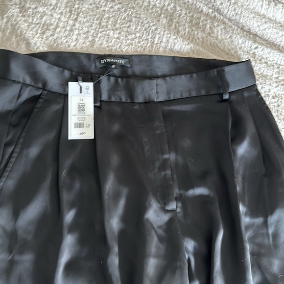 NWT DYNAMITE Satin Izabel trouser - Picture 6 of 8